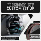Tackform Link Vent Mount Magnetic Wireless Charging Phone Holder - Compatible with MagSafe, 2016-2023 Toyota Tacoma and 2014-2021 Toyota Tundra | CNC Billet Aluminum Bracket, Zero Slip | Short Reach