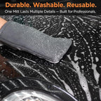 Premium Clay Mitt for Car Detailing – Advanced Grade Clay Bar Glove Removes Overspray, Water Spots, Iron & Rail Dust | Fast, Reusable, Scratch-Free