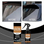 Ceramic Coating for Cars, Hydrophobic High Protection Quick Coating Spray, Scratch Repair Agent, Multi-Functional Car Polish Spray, Long-Lasting Gloss & Shine (2PCS)