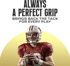 FORTIVO 3 in 1 Football Prep Kit - for Secure Grip and Improved Tack, Leather Football Wax and Accessories for Professional and Youth Players - with 2 Wax Bars & 1 Brush