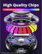 Car RGB Rhythm Lamp, Voice Activated Music Rhythm Light, Colorful LED Magnetic Sound Control Rhythm Lamp Pickup Sync Lights for Car Gaming DJ Stereo Lighting