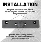 Bulletpoint Dash Mount Cell Phone Holder Compatible with 2013-2018 RAM Truck & 2019+ RAM 1500 Classic 20mm Ball Mount - Compatible with iPhone and Android Smartphones (Single Ball with Phone Holder)