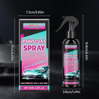 3 in 1 Ceramic Car Coating Spray, Multi-Functional CoatingRenewal Agent, High Protection Quick Car CoatingSpray Fast-Acting, Plastic Parts Refurbish Agent, Nanotechnology Car Coating Spray(2 Pcs)