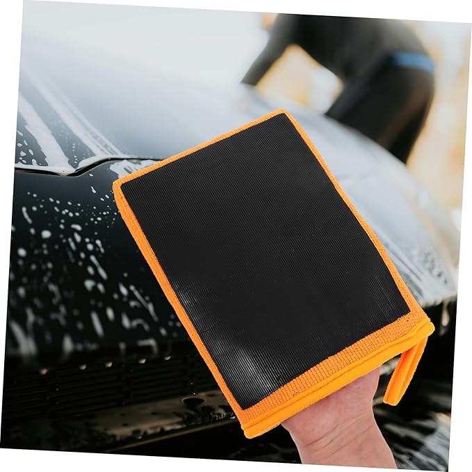 OUNONA Clay Mitt Car Cleaning Glove for Auto Detailing Versatile Wash Mitt Clay Bar Design for Vehicle Body Cleaning for Rims