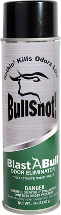 BullSnot BlastABull Odor Eliminator – Powerful Car & Home Smell Neutralizer. Eliminates Pet, Food, Tobacco, and Mold Odors. Safe for Carpets, Upholstery, Fabrics. Made in the USA.