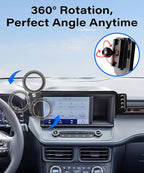 Car Phone Holder for Ford Maverick 2022 2023 2024 Accessories Apply to 8 Inch Touch Screen Fixed Clip Magnetic Cell Phone Mount Hands-Free 360 Degree Rotation