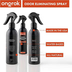 Smoke Odor Eliminator Spray by ONGROK, Natural Unscented (8 oz), Made in USA, Smell Remover for Home and Car, Air Freshener, Smoke Odor Exterminator