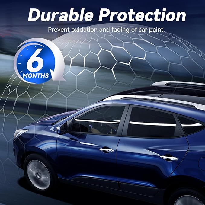Car Coating Spray, Odorless & Non-Corrosive, Quick Effect Coating Agent for Car with Super Hydrophobic, Mirror-Like Shine & All-Round Protection, Premium Car Wax Spray (27.06 Fl Oz (2PCS))