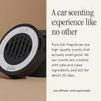 Pura Car Scent Refill - Fragrance for Pura Car Diffuser - Clean & Safe Luxury Diffuser Scent - Long-Lasting Fragrance for 30 Days of Aroma - Dew
