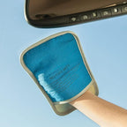 Miles Kimball Anti-Fog Mitt - Car Window Mitt - Cotton/Flannel Foam - Multicolor - 9" x 5.75" - Reusable