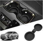 2023-2025 2026 RX350 Cup Holder Liner for Lexus RX350 Accessories Non-Slip Silicone Cupholder Coaster Liner Mat Compatible with 2023 2024 2025 2026 Lexus RX350/RX350h/RX500h