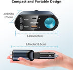 OHLPRO Retractable Car Charger Cigarette Lighter Adapter, 168W 5 in 1 Fast Phone Charging Built-in Replaceable Fuse, Socket Splitter with USB C and USB i Cord, Fit for Phone iPad Galaxy GPS, Blue
