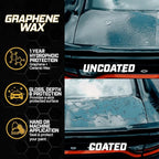 Graphene Ceramic Wax with Sio2, 1 Year Coating For Enthusiasts And Professionals