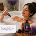 Essentially KateS Lavender Oil – 100% Pure & Natural, Steam-Distilled, with Glass Dropper, Roll-On Bottle & Sprayer for Aromatherapy, Skin & Home Use