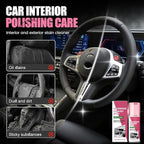 Car Polishing Cleaner Interior, 2026 New Multipurpose Car Interior Cleaner, Car Dashboard Polish, Portable Interior Detailer Spray, Vehicle Interior Polishing Cleaner for Drivers (1)