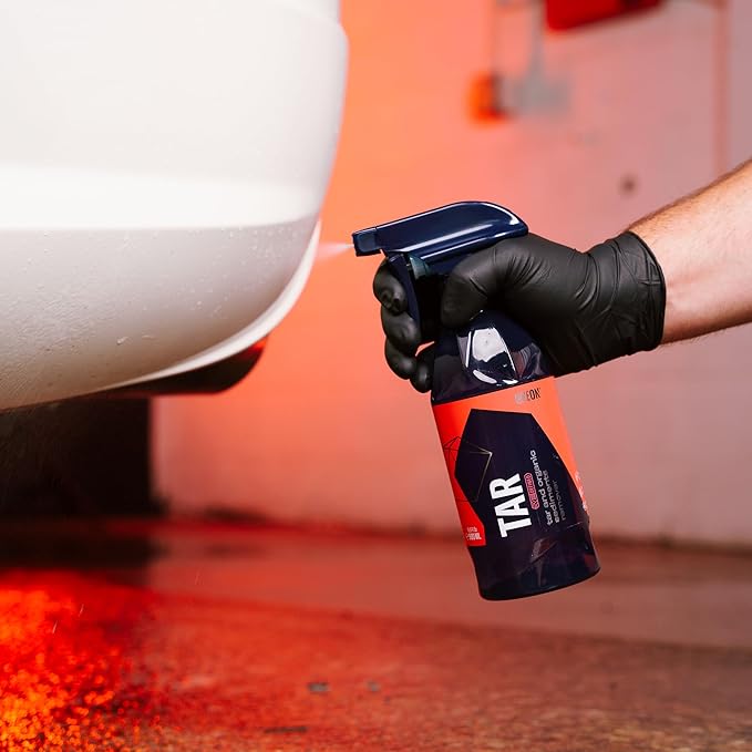 Gyeon Tar Remover for Cars Paint Trim Adhesive Sap Pine Automotive Rubber Residue Cleaner Professional Strength Safe on Coatings Degreaser Removes Road Tar Contaminants Quickly And Effectively