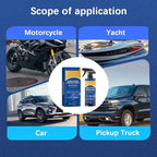 Car Coating Agent Spray, 3 in 1 High Protection Vehicle Quick-Acting Coating Agent Spray, Multifunctional Automotive Scratch Wax Polish Waterless Wash, Universal for SUV RV Truck