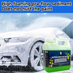 Touchless Pre-Wash Soap,Car Foam Shampoo Hydrophobic SiO2 Sealant Spray | Water-Activated Coating, Safe Wax Ceramic Protection, Streak-Free Shine for Auto Detailing (4L Foam Car Shampoo)