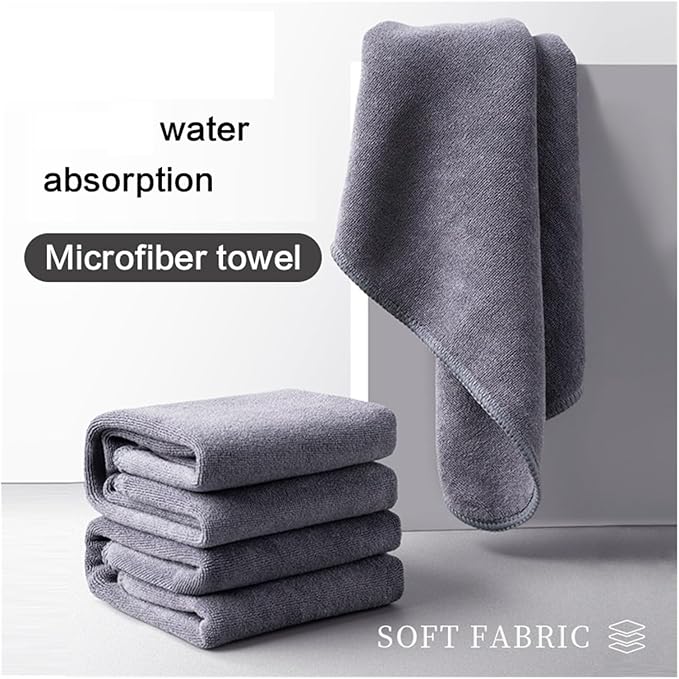 Microfiber Wash Towel Car Cleaning and Drying Cloth for Detailing and Care(30x30cm 1 piece)