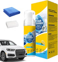 Car Interior Cleaner - Dashboard Stain Remover, 1 Bottle of 150ml Liquid for Grime Dissolving, Steering Wheel Solution with Rapid Evaporation, Auto Supplies, Deep Scrubbing Agent for Doors