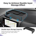 LUWU 2025 2026 Sienna Accessories for 2025 2026 Toyota Sienna Accessories Dashboard Storage Tray, Rear Seat Door Side Silicone Cup Holder Insert 3-Pack (ONLY for 12.3-INCH Screen)