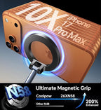 Coolpow【Newest Vacuum Magnetic Phone Holder for Car Phone Holder Mount【Movable Vacuum Suction】 Magsafe Car Mount Cell Phone Holders for Your Car Accessories for Women Men for iPhone 17 16 15 14 Kits