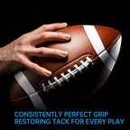 Football Prep Kit with Beeswax & Dual Brushes – Leather Football Conditioning Set for Grip, Break-in & Maintenance