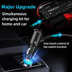 Charger Cable for NOCO Jump Starter Compatible with NOCO GB70 GB150 GB250+ GB251+ GB500 GB500+ Genius Boost Ultra Safe Lithium Jump Starter Battery 14V 56W Power Adapter Cord