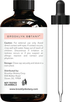 Brooklyn Botany Nutmeg Essential Oil - 100% Pure and Natural - Premium Grade with Dropper - for Aromatherapy and Diffuser - 1 Fl Oz