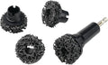 K234 Wheel Hub Resurfacing Kit, Brake Surface and Stud Cleaner, 1/4-Inch Hex Drive, 4 Pads