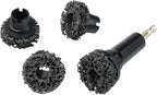 K234 Wheel Hub Resurfacing Kit, Brake Surface and Stud Cleaner, 1/4-Inch Hex Drive, 4 Pads