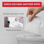 WipeEssentials Hand Sanitizer Hand Wipes for Adults and Kids - 90 wipes - 3 Packs of 30ct Hand Sanitizing Wipes, Travel Essentials