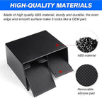 Autorder Center Console Organizer for Toyota Corolla Cross 2022 2023 2024 2025 Without Wireless Charger Accessories Armrest Storage Box Secondary Insert Tray Black(Not for Corolla)