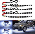 12v led Strip Lights 12" Connectable White Led Light Strips for Cars Motorcycle Golf Cart Boat Marine Waterproof 12V Led Light Strip, 4Pack