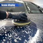 Fine Grade Car Clay Bar Pad, 5.82'' Wipe Foam Pads, DA Polisher Pad Cleaner, Rotary Polishers, Auto Detailing Replacement Tool Kit for Removing (1PC)