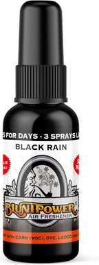 BluntPower (Black Rain, 1 Pack) Concentrated Odor Eliminator & Diffuser Oil - Room Deodorizer, Odor Eliminator, Air Freshener - Premium Oil Based Air Freshener
