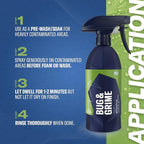 Gyeon Bug & Grime Remover Safe Ceramic Coating Cleaner Tar Tree Sap Road Film Oily Residue Paint Glass Trim Safe Pre Wash Detail Spray Ceramic‑Friendly Finish