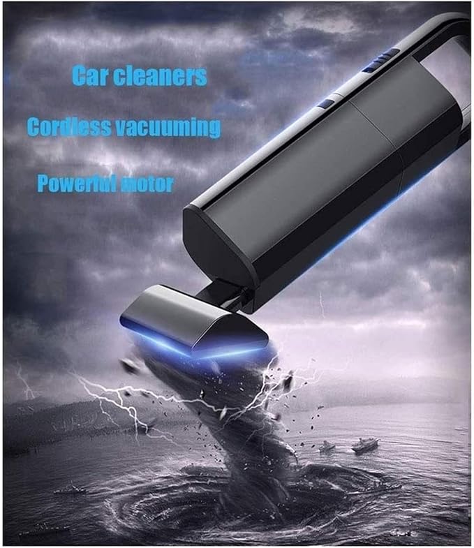 Portable Car Vacuum Cleaner: High Power Corded Handheld Car & Auto Accessories Kit for Detailing and Cleaning Car Interior (Color : A)