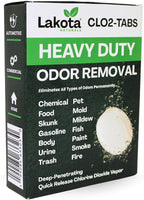 Chlorine Dioxide Heavy-Duty Fogger Deodorizing Kit, Professional Strength Odor Remover For Car, Home, RV, Room, Garage. Scent Bomb Air Freshener & Deodorizer. Easy to Use Kit Eliminates All Odors!