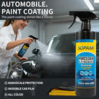 Sopami Car Coating Spray, 3-in-1 Ceramic Paint Sealant Car Wax, Maximum Gloss Shine, Extremely Hydrophobic Nano Ceramic Coating for Paint, Glass, Plastic and Metal