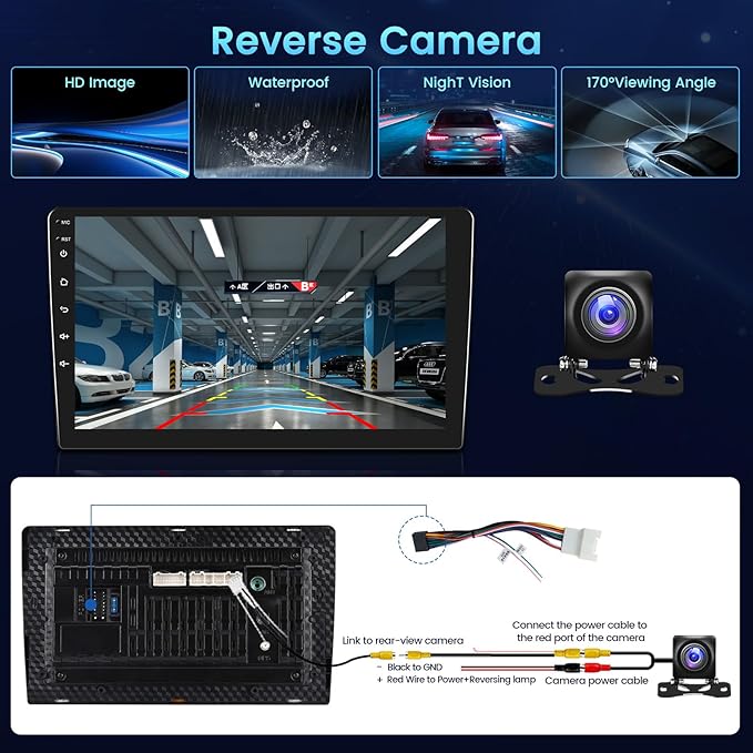2+64GB Android 15 Car Radio for Mitsubishi Mirage 2012-2022 Wireless Carplay Android Auto, 9" Touch Screen Car Stereo GPS Navi, WiFi, Bluetooth, Backup Camera, FM RDS Radio, EQ DSP, SWC