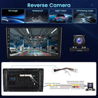 2+64GB Android 15 Car Radio for Mitsubishi Mirage 2012-2022 Wireless Carplay Android Auto, 9" Touch Screen Car Stereo GPS Navi, WiFi, Bluetooth, Backup Camera, FM RDS Radio, EQ DSP, SWC