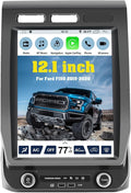 Car Stereo Upgrade for Ford F150 2015 2016 2017 2018 2019 2020 Android Radio,12.1inch Touch Screen Replacement,Built in GPS,Suppt Wireless Carplay Android Auto (V2)