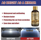 PTZ Crystal Serum,Advanced Graphene Ceramic Coating for Cars,Ceramic Car Coating Kit,9h+ Graphene Ceramic-Coating for Auto Car Paint Protection (2PCS)