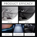 Car Interior Protectant Spray, 2026 New Polishing Cleaner Car Interior, Finish No Greasy Wet Look, Restore to Factory Like Condition, Suitable for Rubber, Plastic and Leather (1)