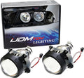 iJDMTOY 3.0-Inch H1 Bi-Xenon Projector Lens Compatible With Car Lighting Retrofit, Custom DIY Job, For Off-Road Use Or Show Purpose