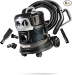Adam's Polishes Cyclonic Vacuum Cleaner Premium Car Detailing Vacuum for Garage, Shop, Home | Powerful Suction, Lightweight, Portable, Heavy Duty | 4 Attachments Included
