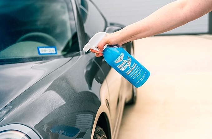 Aero Cosmetics Wash All Multi-Purpose Cleaner Degreaser and Wash Wax All Wet or Waterless Wash and Wax for Your Car, RV, & Boat. 32oz Kit