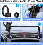 Car Phone Holder for Honda CR-V 2022 2021 2020 2019 2018 2017 5/7-Inch Touchscreen, Cell Phone Mount Compatible with MagSafe