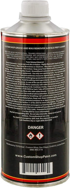 Restoration/Custom Shop KW901 - Automotive Grease and Wax Remover Surface Prep Cleaner for before Automobile Painting and all Painting Projects (Quart)